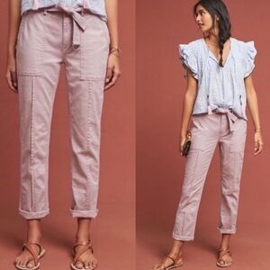 Anthropologie The Wanderer Utility Pants in Pink Sz 28